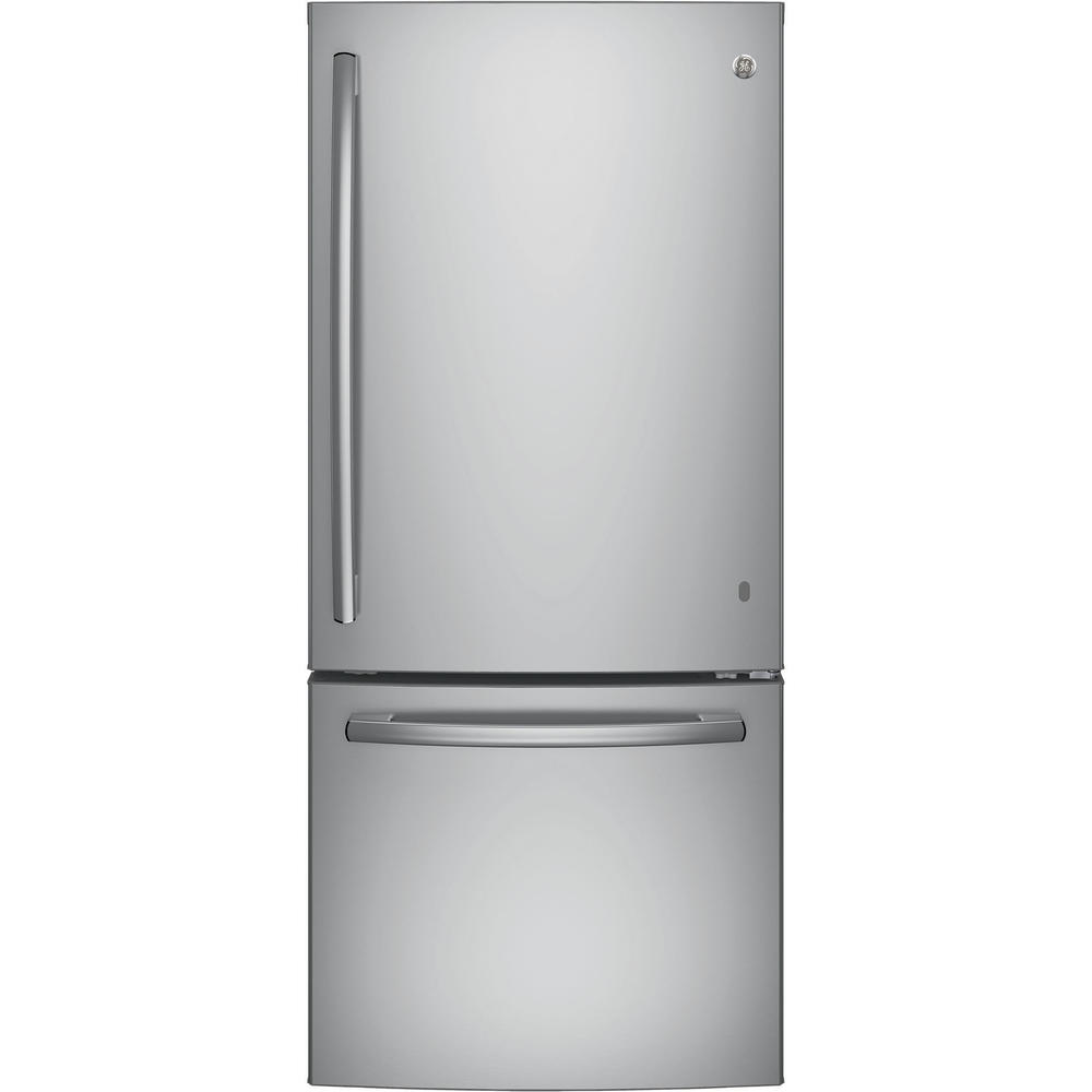 GE Appliances GDE21ESKSS 20.9 cu. ft. Bottom Freezer Refrigerator - Stainless Steel