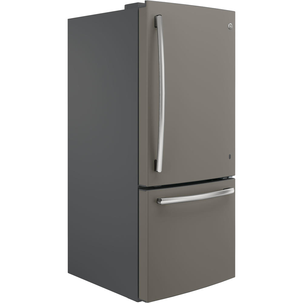 GE Appliances GDE21EMKES 20.9 cu. ft. Bottom Freezer Refrigerator - Slate