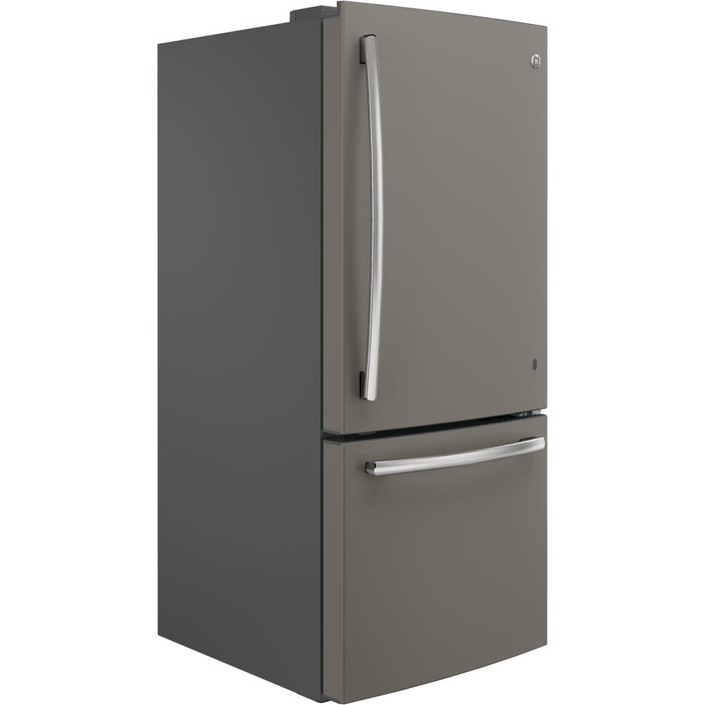 GE Appliances GDE21EMKES 20.9 cu. ft. Bottom Freezer Refrigerator Slate
