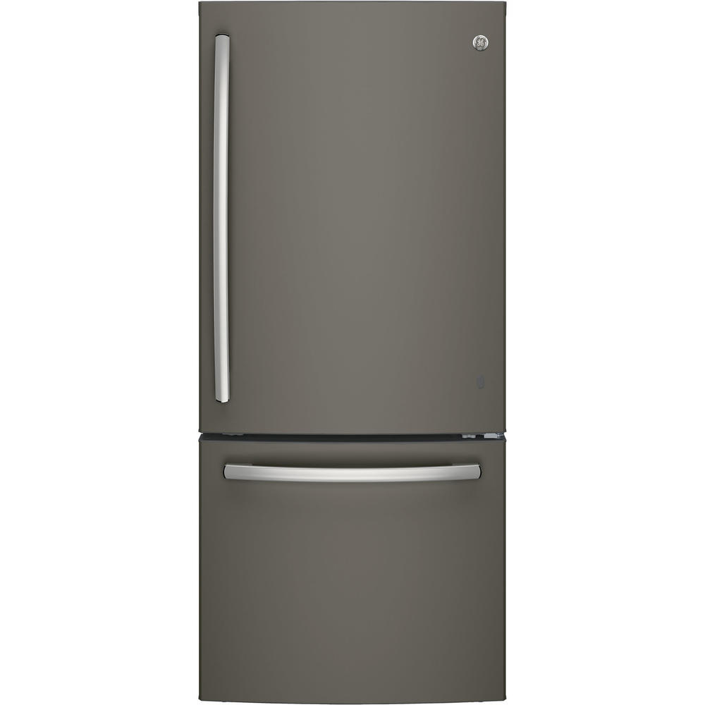 GE Appliances GDE21EMKES 20.9 cu. ft. Bottom Freezer Refrigerator - Slate