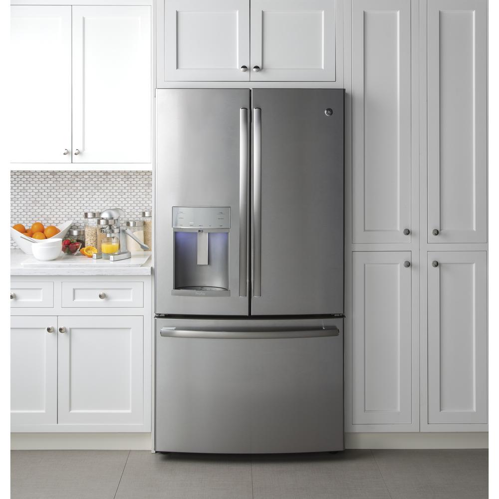 GE Profile Series PFE28KMKES 27.8 cu. ft. French Door Refrigerator Slate