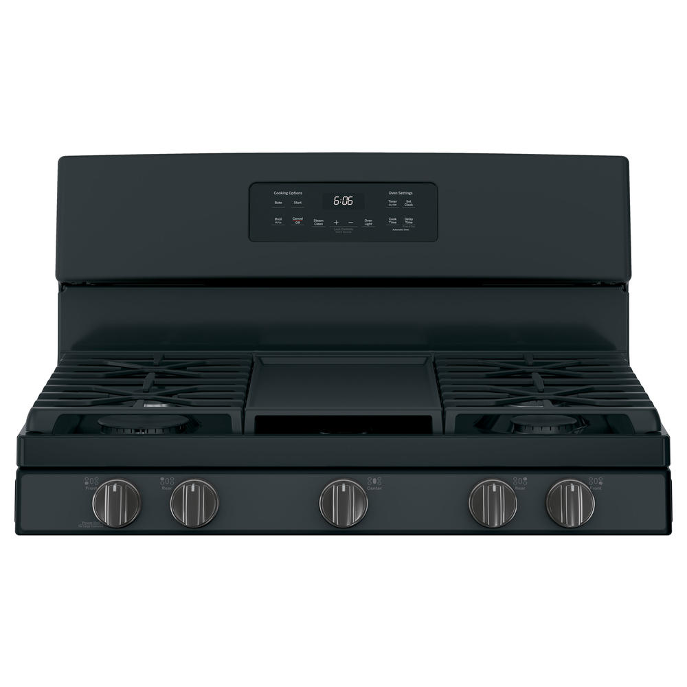 GE Appliances JGBS66FEKDS 30" Freestanding Gas Range Black Slate