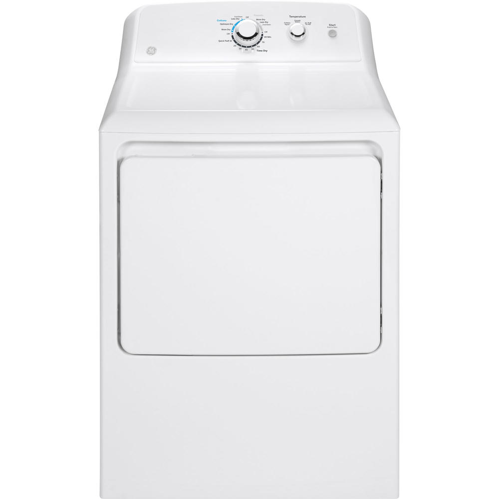 GE Appliances GTX33GASKWW 6.2 cu. ft. Gas Dryer - White