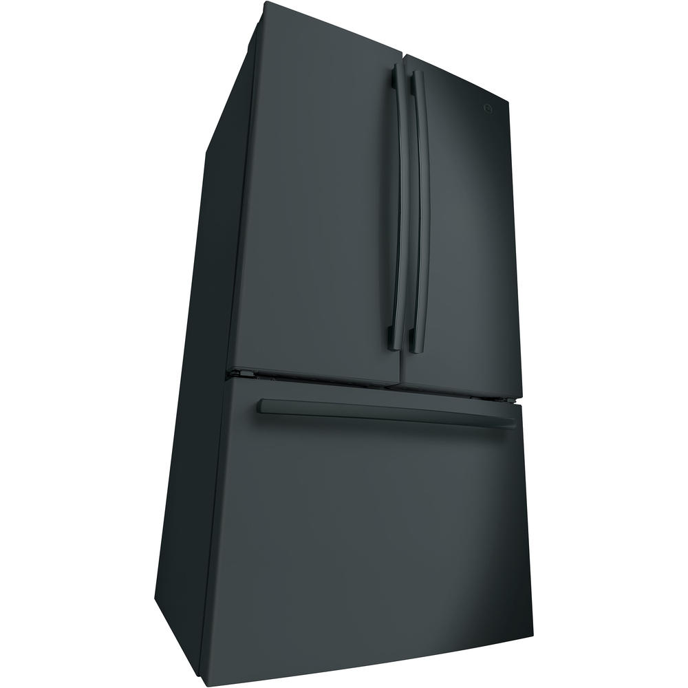 GE Appliances GNE27JGMBB 27 cu. ft. French Door Refrigerator - Black