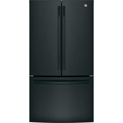 GE Appliances GNE27JGMBB 27 cu. ft. French Door Refrigerator - Black