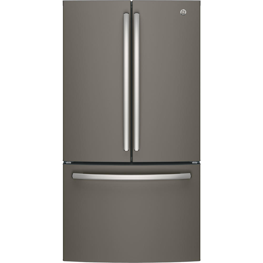 GE Appliances GNE27JMMES 27 cu. ft. French Door Refrigerator - Slate
