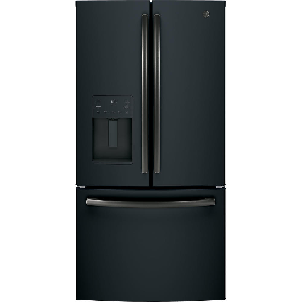 GE Appliances GFE26JEMDS 25.5 cu. ft. French Door Refrigerator - Black Slate