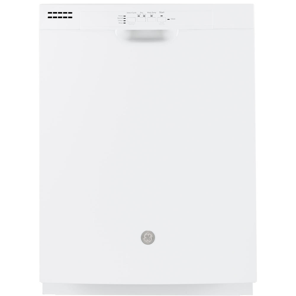 GE Appliances GDF510PGMWW 24" Dishwasher with Front Controls - White