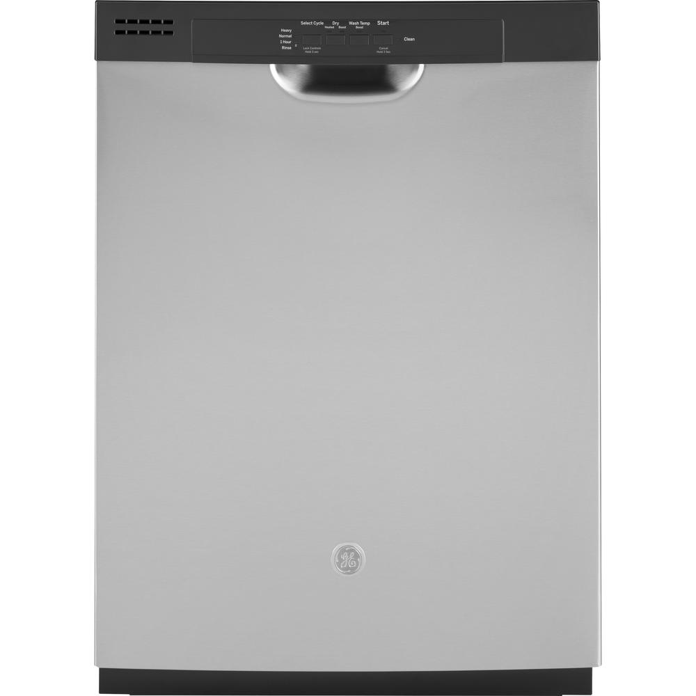 GE Appliances GDF510PSMSS 24" Dishwasher with Front Controls - Stainless Steel