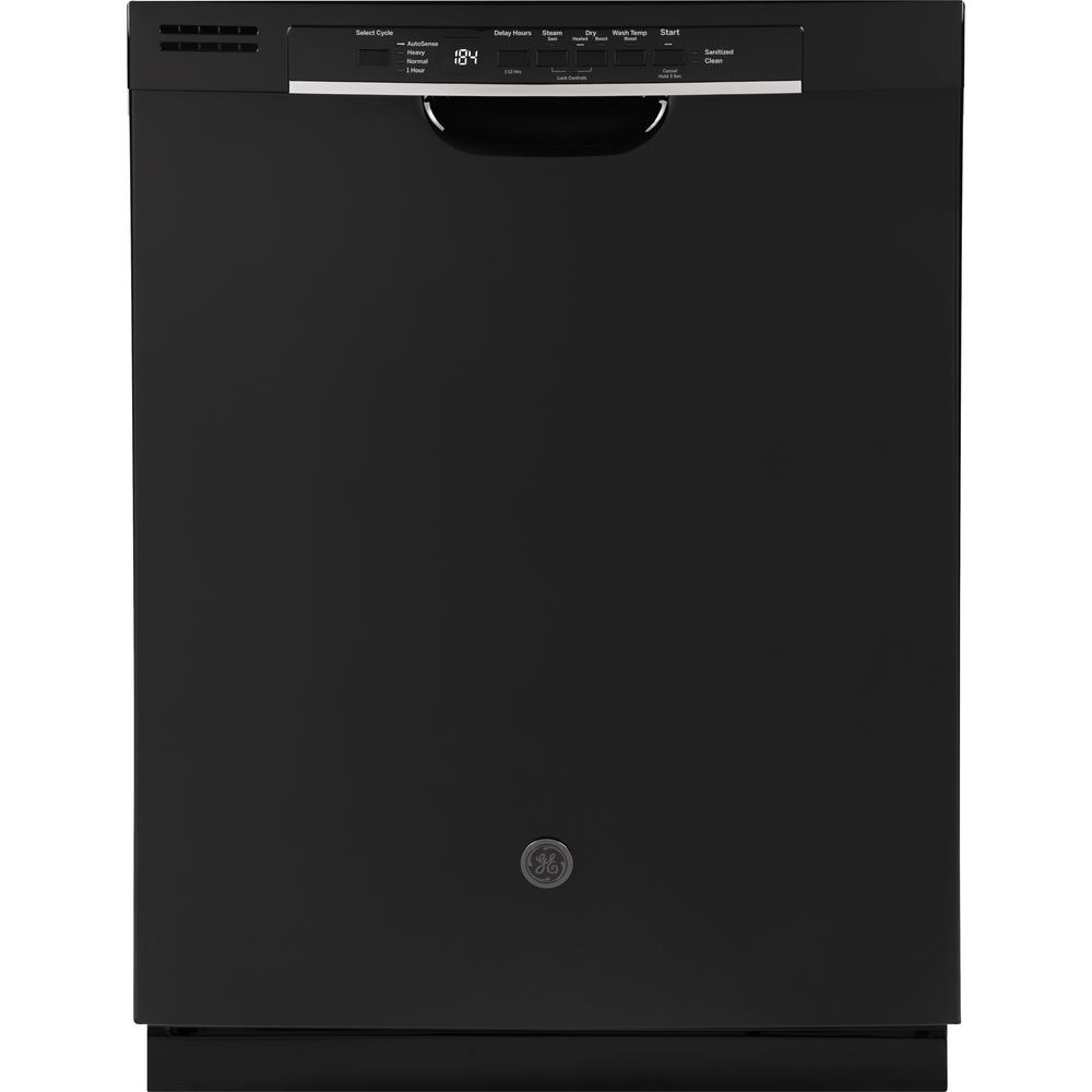 GE Appliances GDF530PGMBB 24" BuiltIn Dishwasher with Front Controls