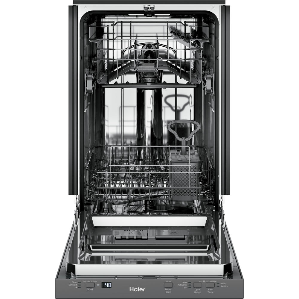 Haier QDT125SSLSS 18" Built-In Dishwasher - Stainless Steel