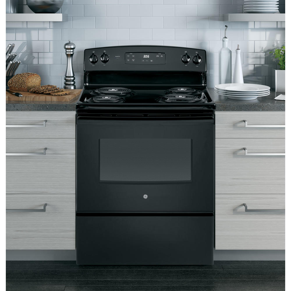 GE Appliances JBS360DMBB 30" Free-Standing Electric Range - Black
