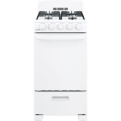 Hotpoint RGAS200DMWW 20" Front-Control Free-Standing Gas Range - White