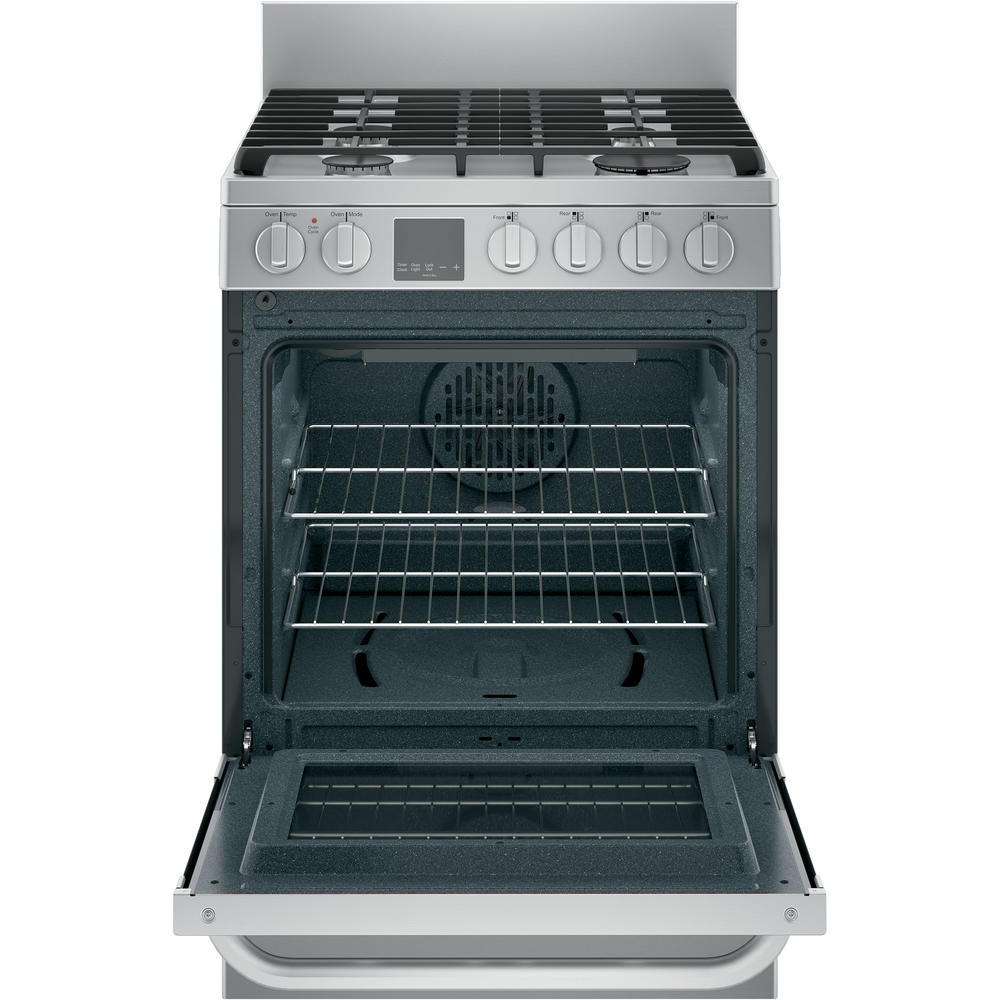 Haier QGAS740RMSS 2.9 cu. ft. Free-Standing Gas Range with Convection - Stainless Steel