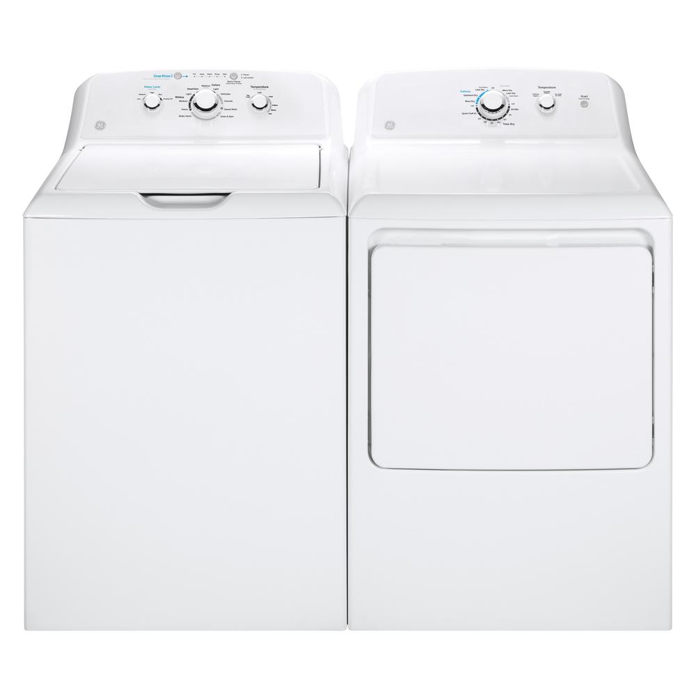 GE Appliances GTW335ASNWW 4.2 cu. ft. Washer with Stainless Steel