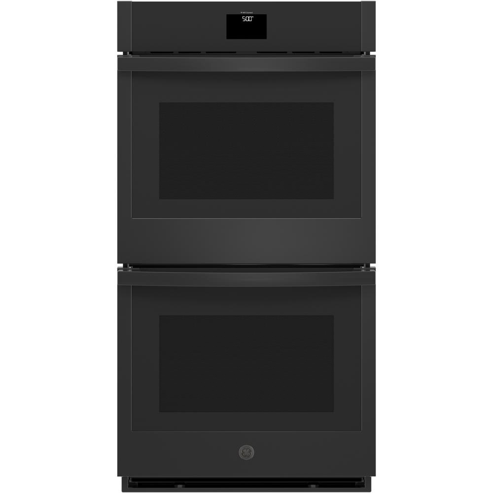 GE Appliances JKD5000DNBB 27" BuiltIn Convection Double Wall Oven Black