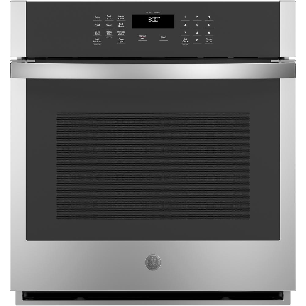 GE Appliances JKS3000SNSS 27" Built-In Electric Single Wall Oven - Stainless Steel