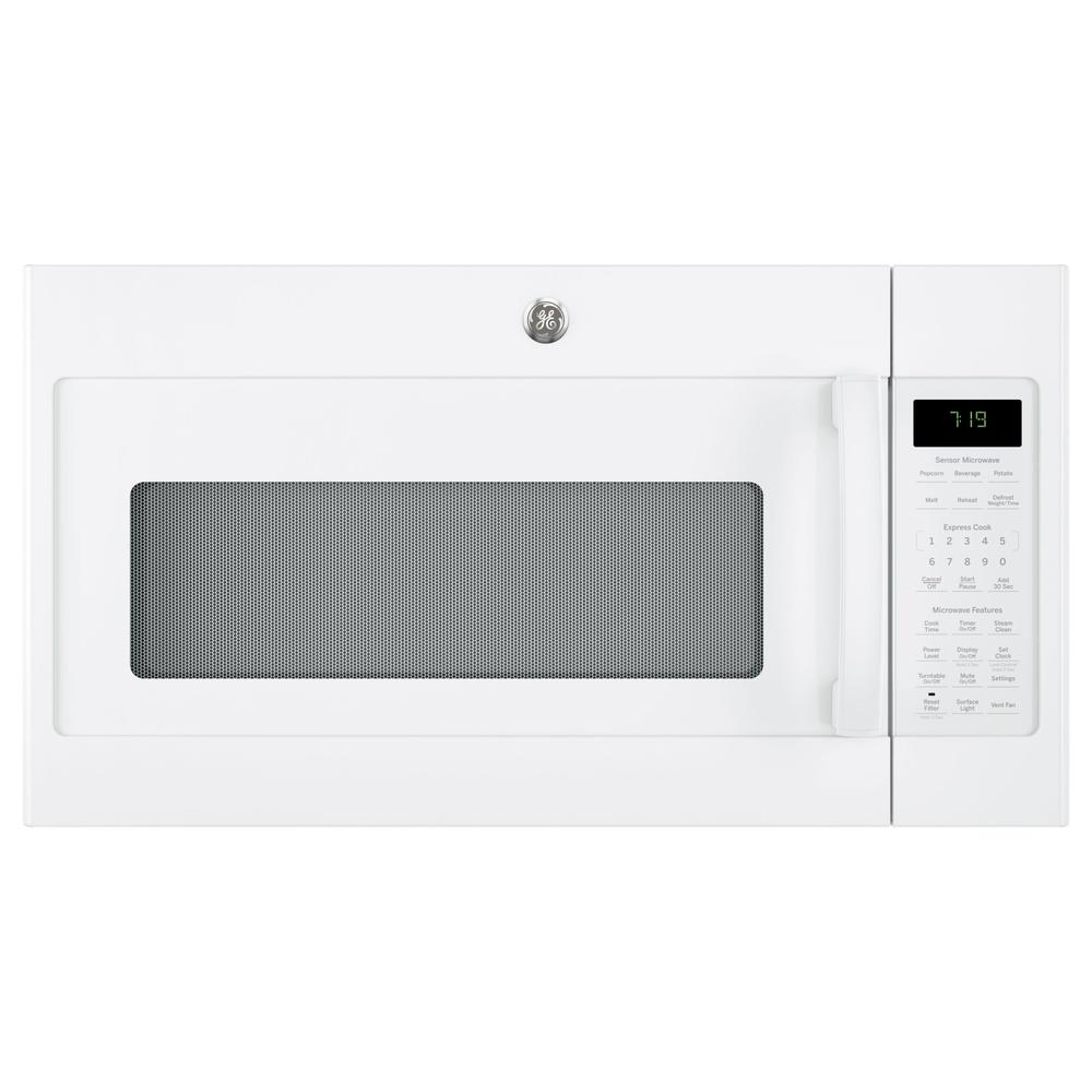 GE Appliances JVM7195DKWW 1.9 cu. ft. OvertheRange Microwave Oven White