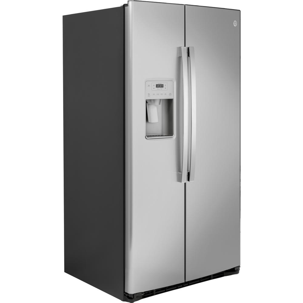 GE Appliances GSS25IYNFS 25.1 cu. ft. SideBySide Refrigerator