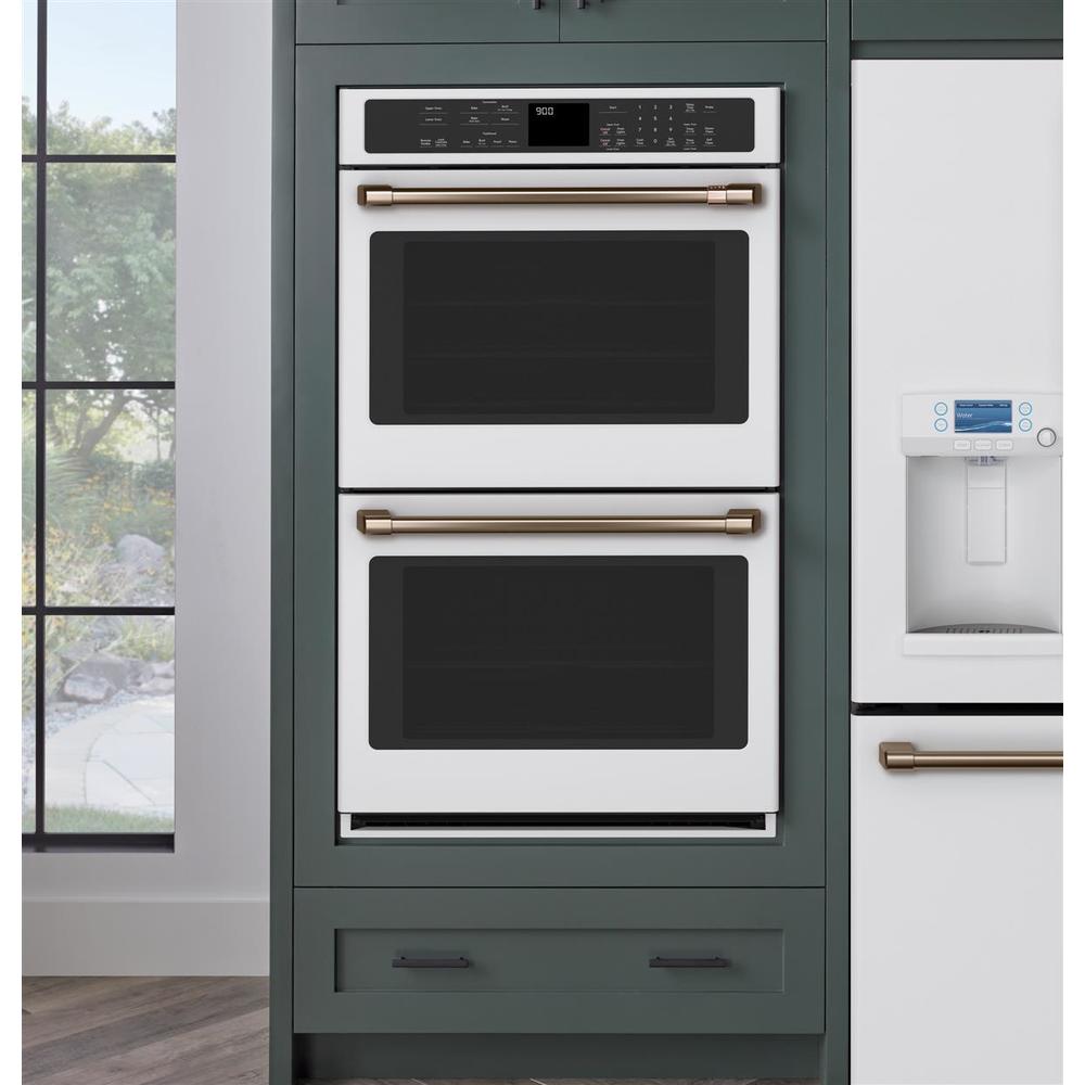 GE Cafe CTD90DP4MW2 30" BuiltIn Double Wall Oven with Convection