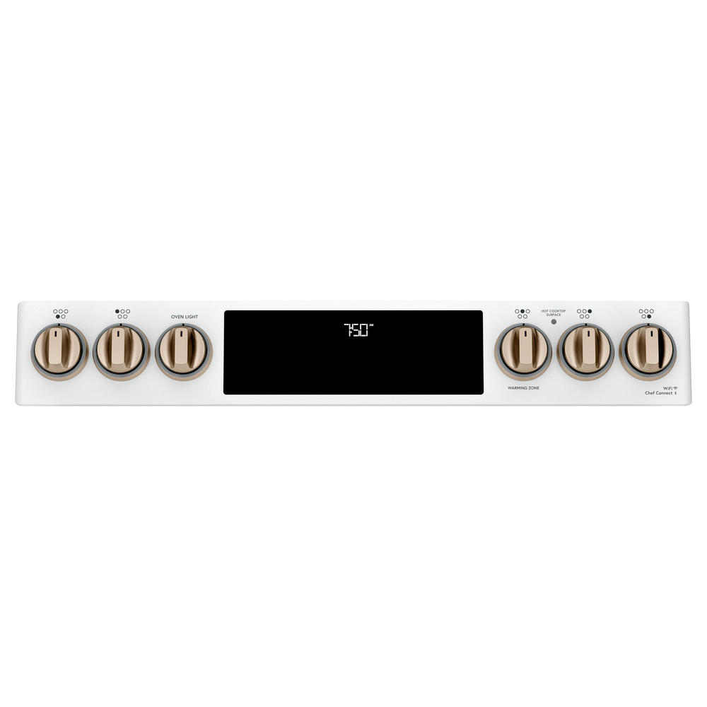 GE Cafe CES750P4MW2 30" SlideIn Radiant and Convection Double Oven