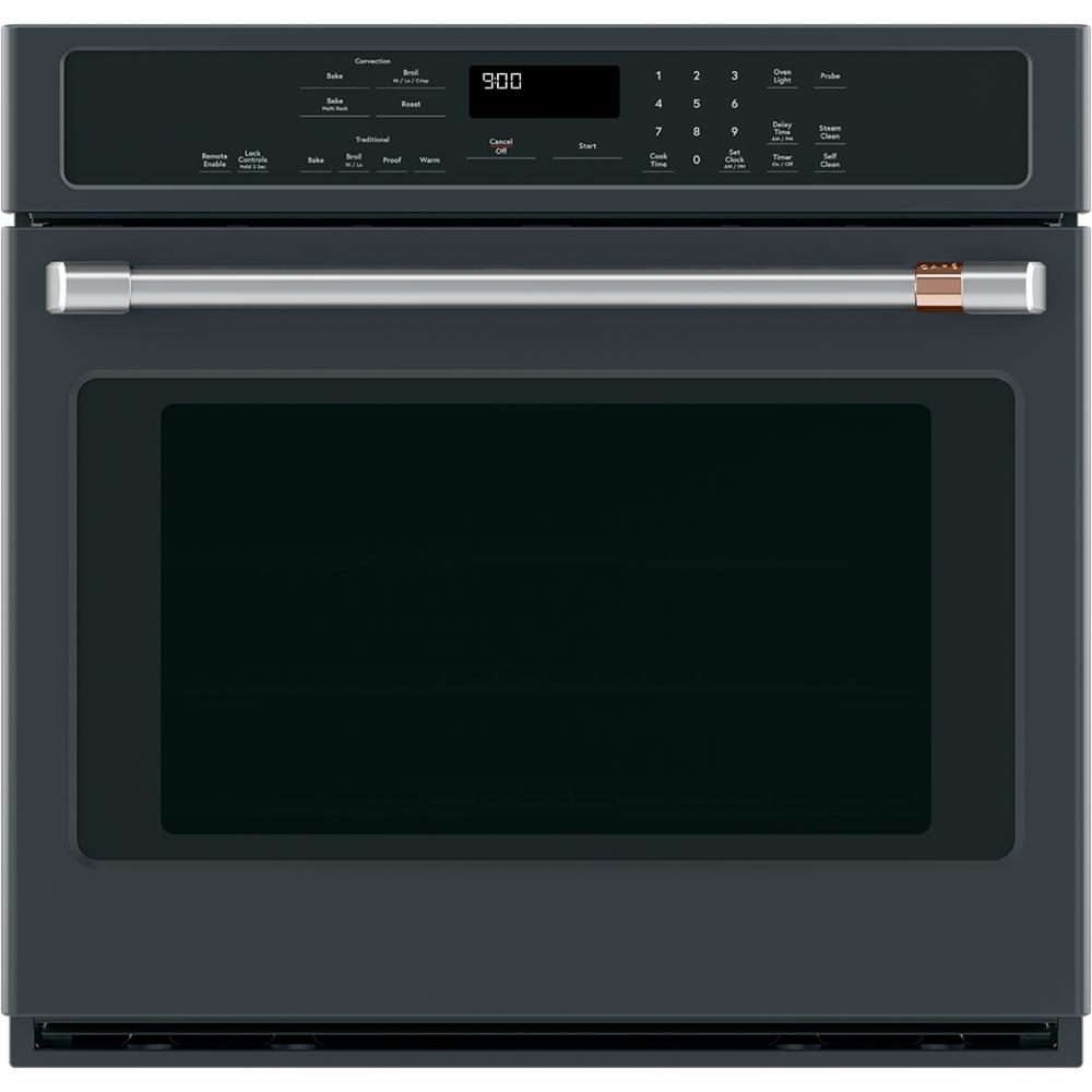 GE Cafe CTS90DP3MD1 30" Built-In Single Convection Wall Oven Matte Black