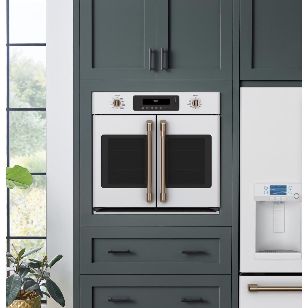 GE Cafe CTS90FP4MW2 30" BuiltIn Convection Wall Oven with French Doors