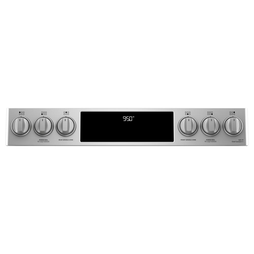 GE Cafe C2S950P2MS1 30" SlideIn Dual Fuel Double Oven with Convection Range Stainless