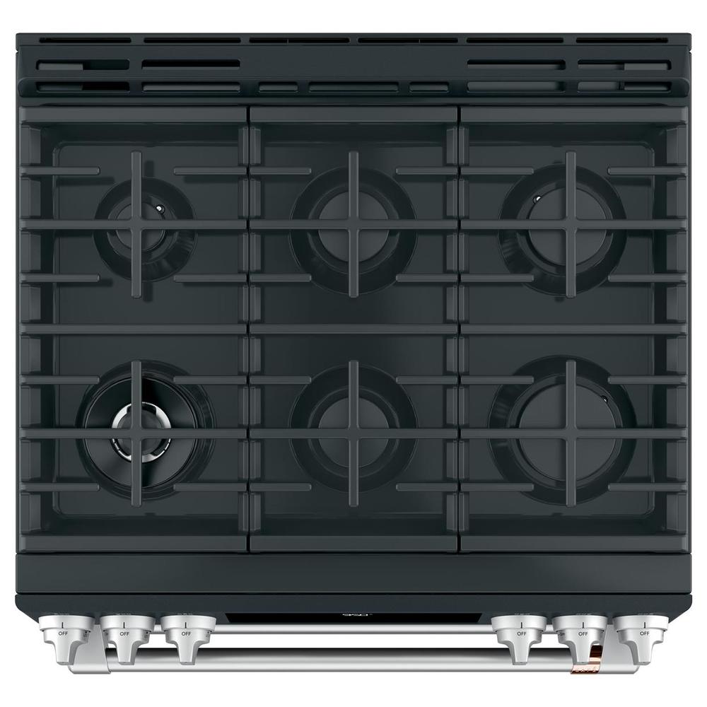 GE Cafe C2S950P3MD1 30" SlideIn Dual Fuel Double Oven with Convection
