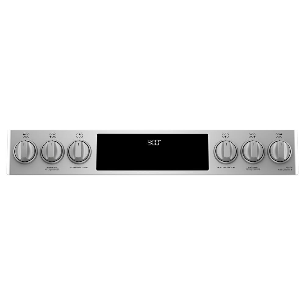 GE Cafe C2S900P2MS1 30" SlideIn Dual Fuel Convection Range w/ Warming