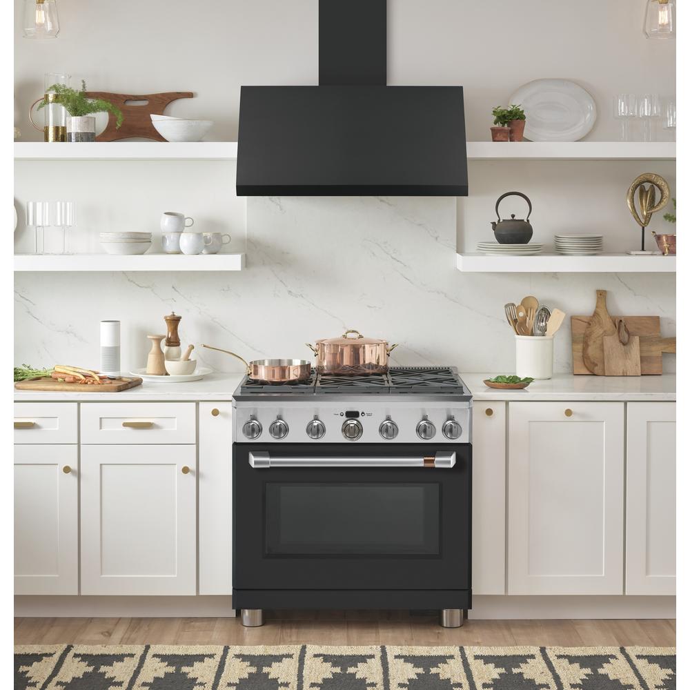 GE Cafe CVW93613MDS 36" Commercial Hood Black