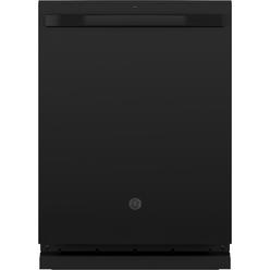 GE Appliances GDT665SGNBB 24" Interior Dishwasher with Hidden Controls - Black
