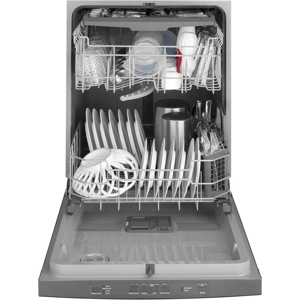 GE Appliances GDT630PSMSS 24" Dishwasher with Hidden Controls - Stainless Steel