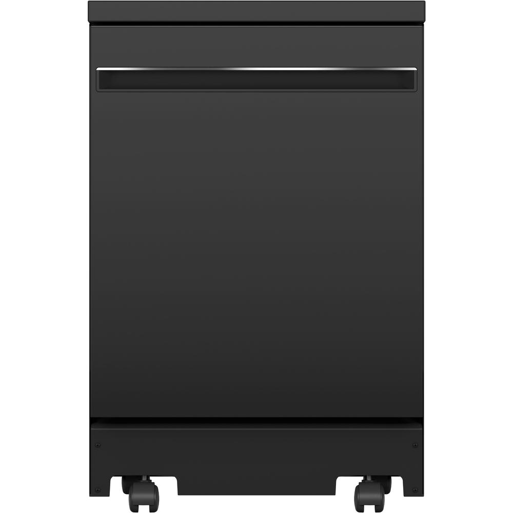 GE Appliances GPT225SGLBB 24" Portable Dishwasher Black