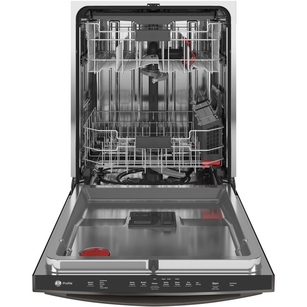 GE Profile Series PDT715SFNDS 24" Dishwasher w/ Hidden Controls - Black Slate