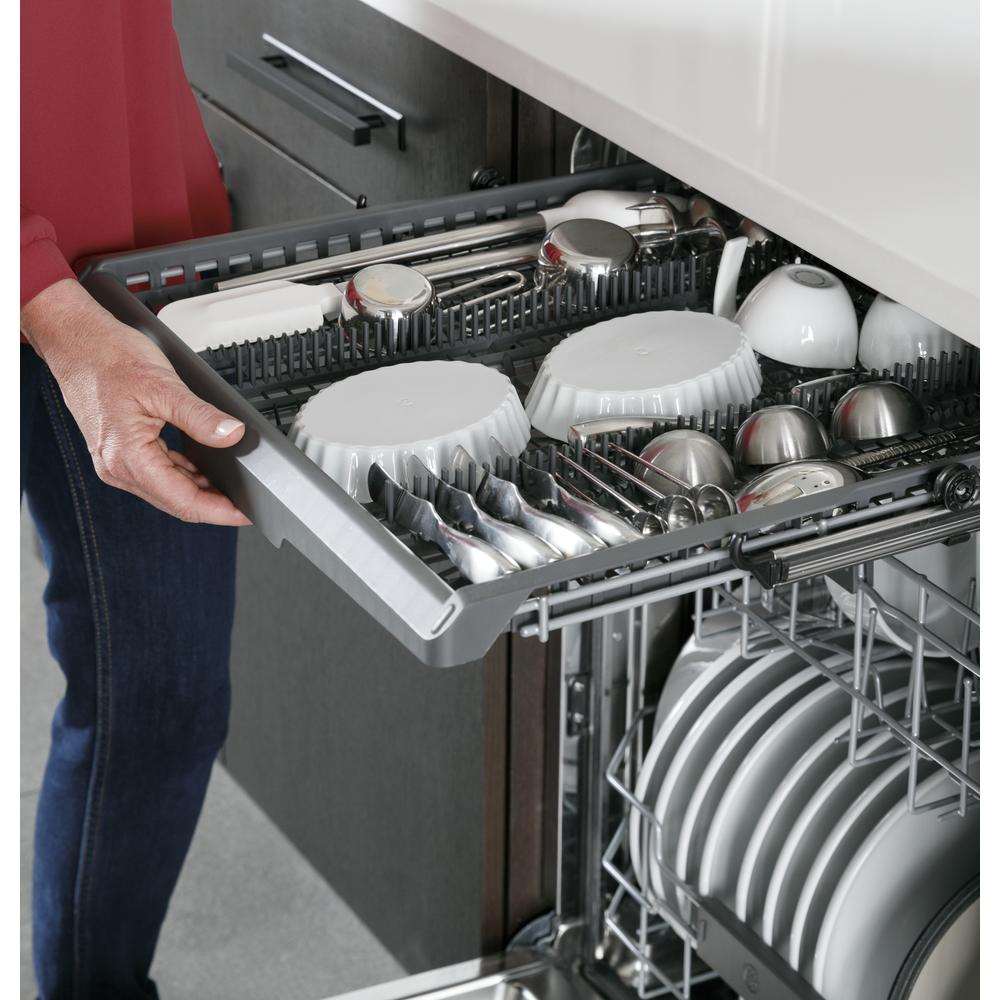 GE Profile Series PDT715SFNDS 24" Dishwasher w/ Hidden Controls - Black Slate