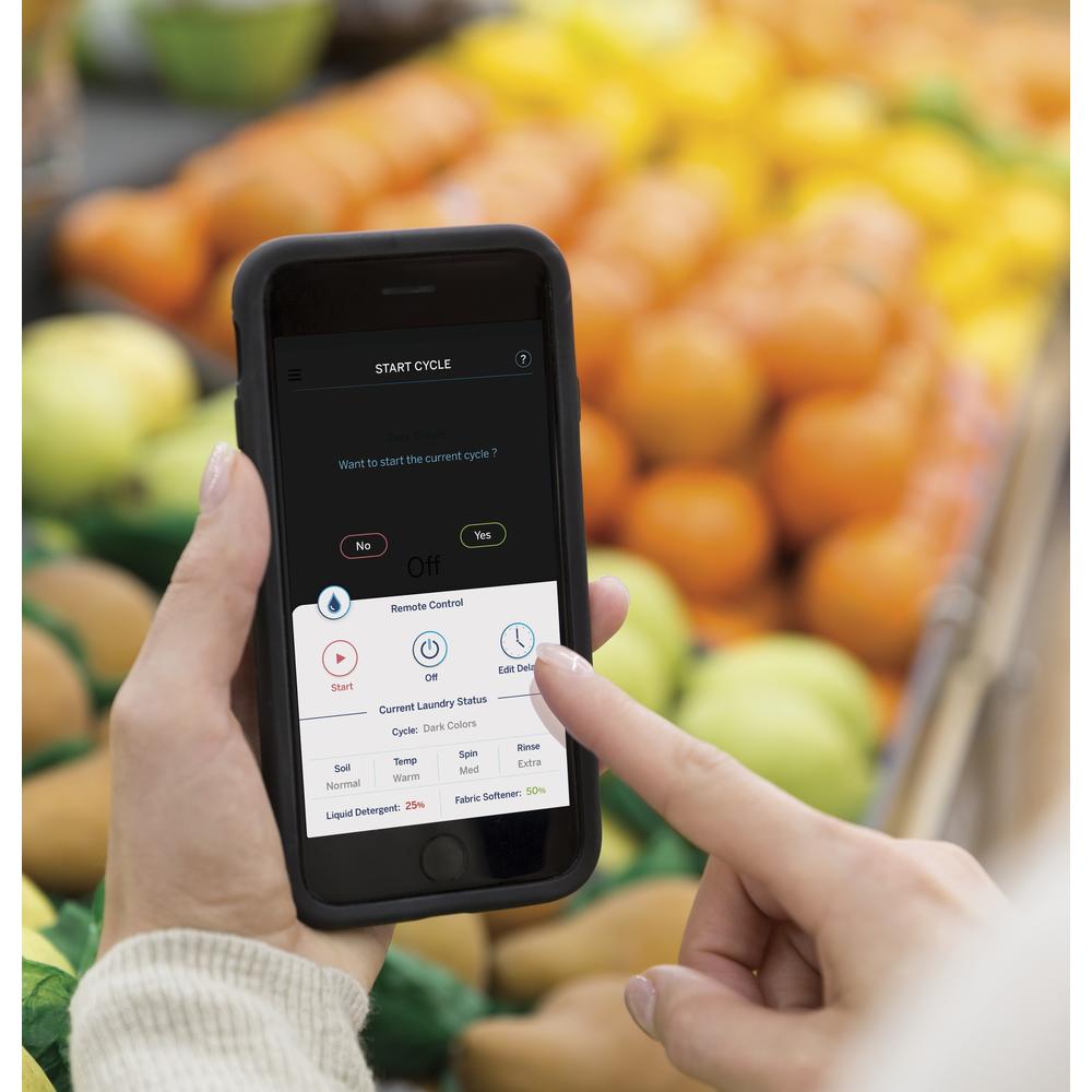 GE Appliances GTW720BSNWS 4.8 cu. ft. Capacity Washer with Tide PODS™ Dispenser White