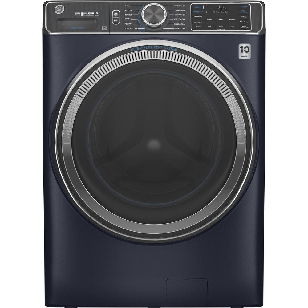GE Appliances GFW850SPNRS 5.0cu.ft. Front Loading Washer Sapphire Blue