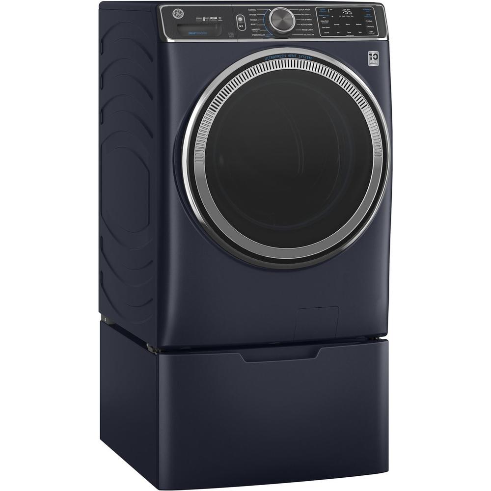 GE Appliances GFW850SPNRS 5.0cu.ft. Front Loading Washer Sapphire Blue