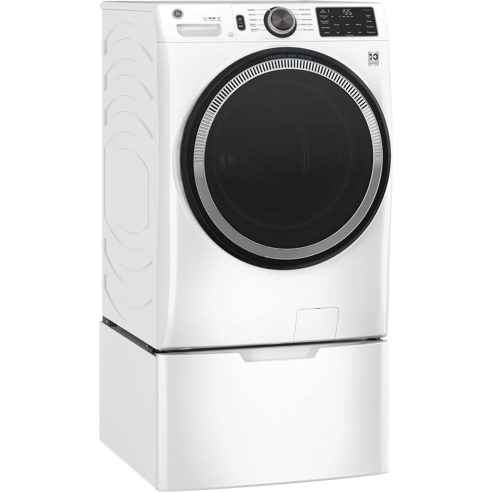 GE Appliances GFW550SSNWW 4.8cu.ft. Front Loading Washer &#8211; White