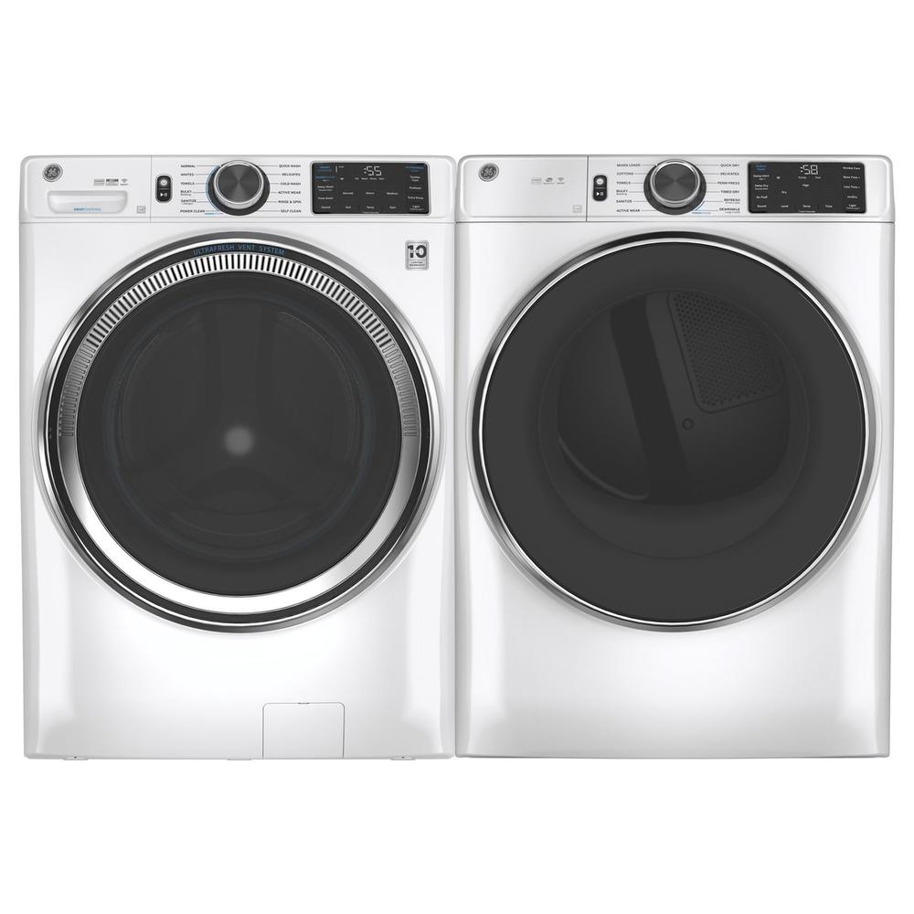 GE Appliances GFW650SSNWW 4.8cu.ft. Front Loading Washer White
