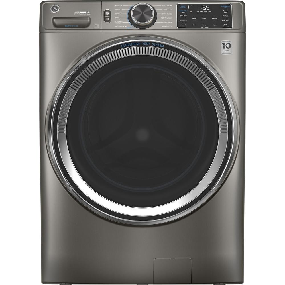 GE Appliances GFW650SPNSN 4.8cu.ft. Front Loading Washer Satin Nickel