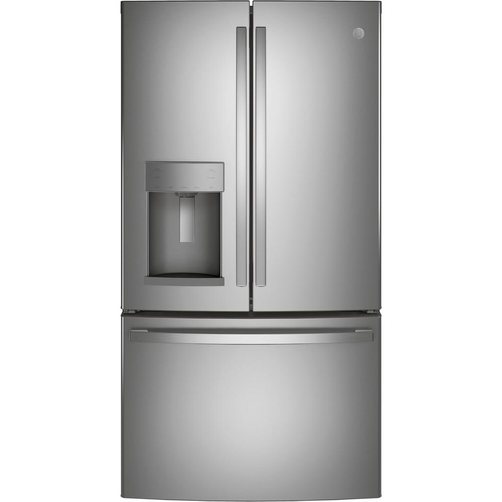 GE Appliances GFE28GYNFS ENERGY STAR 27.7cu.ft. French Door Refrigerator - Stainless Steel