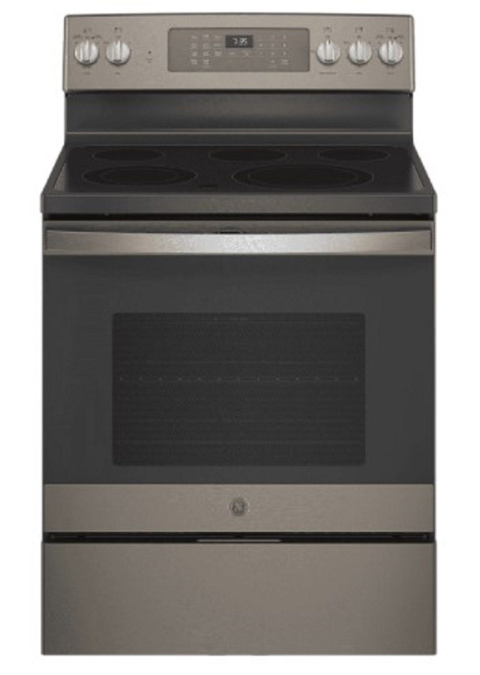 GE Appliances JB735EPES 30" 5.3 cu.ft. Slate Electric Range with 5 Burners