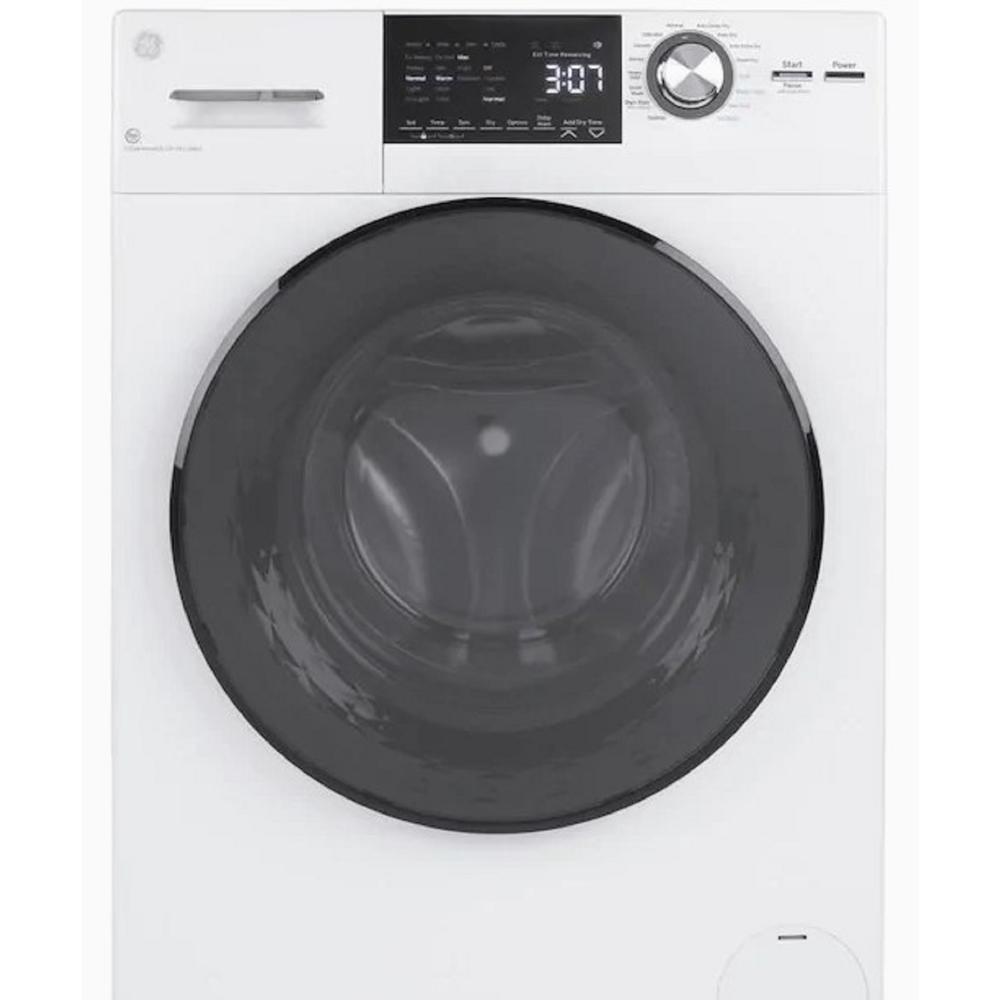 GE Appliances GFQ14ESSNWW 24" 2.4 cu.ft. White High Efficiency Front Load Washer