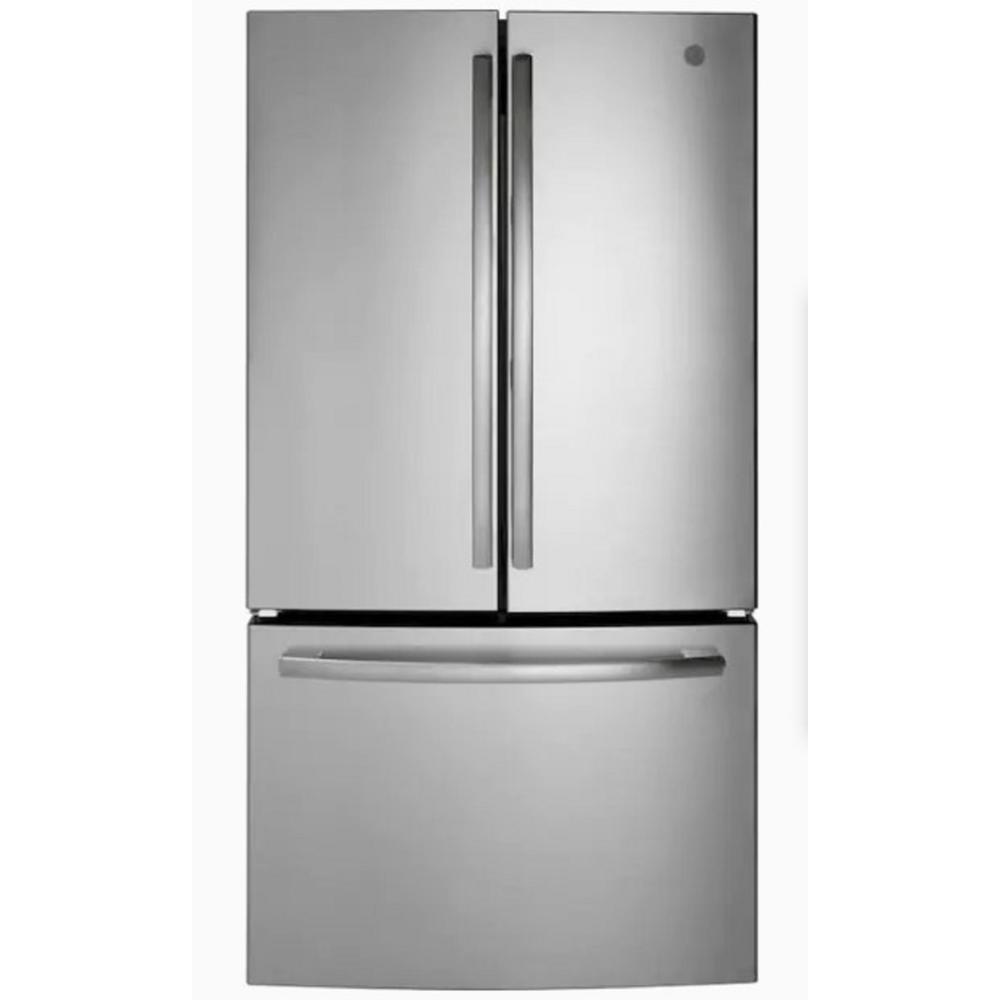 GE Appliances GNE27JYMFS 36" 27 cu.ft. Stainless Steel French Door Refrigerator