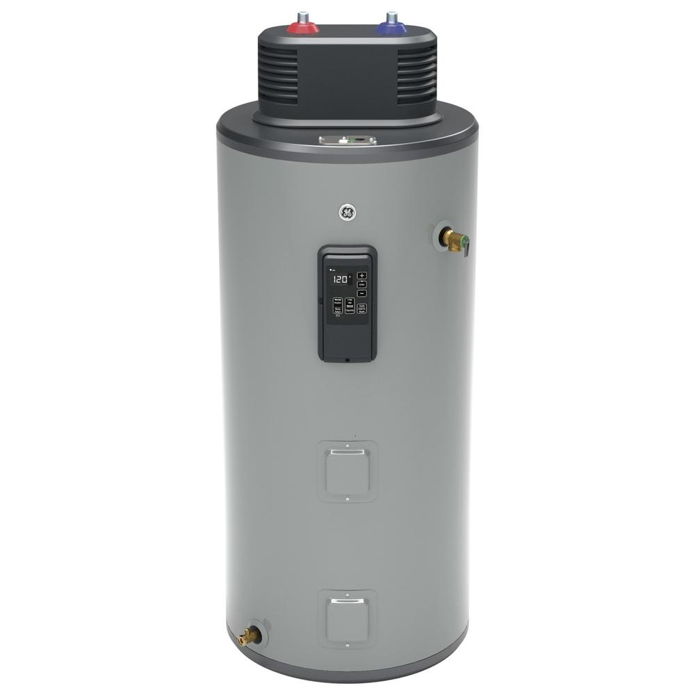 GE Appliances GE50S10BMM Smart 50gal Electric Water Heater with Flexible Capacity - Gray