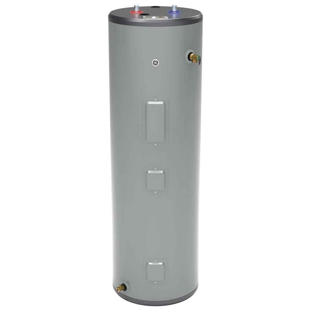 GE Appliances GE50S10BAM 50gal Short Electric Water Heater - Gray