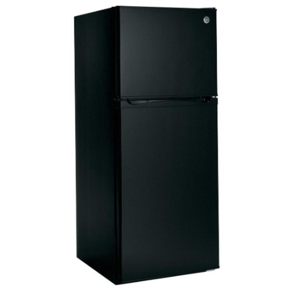 GE Appliances GPE12FGKBB 24" 11.6 cu.ft. Black Top Mount Refrigerator