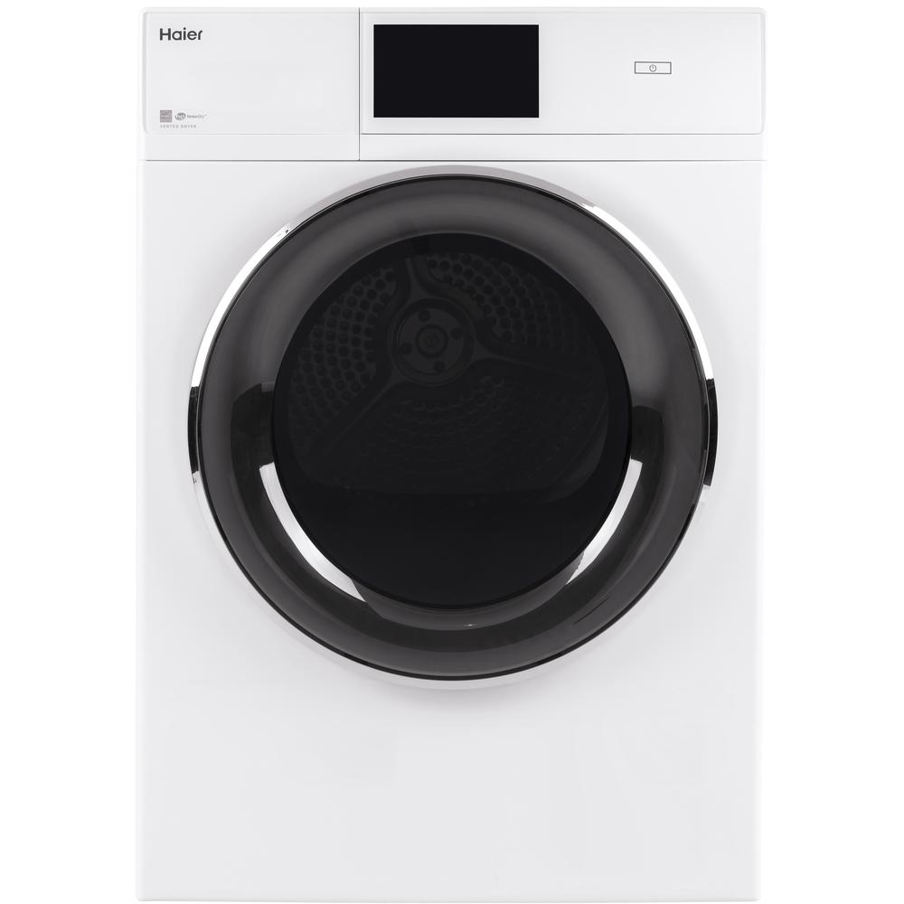 GE Appliances QFD15ESSNWW 4.3cu.ft. Smart 24&#8221; Front Load Electric Dryer &#8211; White